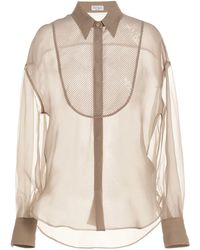 Brunello Cucinelli Tops for Women | Online Sale up to 84% off | Lyst