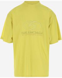 Balenciaga - Cotton Surfer T-shirt With Logo - Lyst