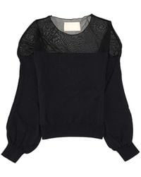 Circus Hotel - Top With Carré Design Viscose Tops - Lyst
