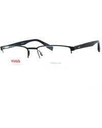 HUGO - Hugo Hg0324 Rectangular Metal Eyeglasses - Lyst