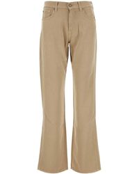7 For All Mankind - Camel Tencel Tess Pant - Lyst