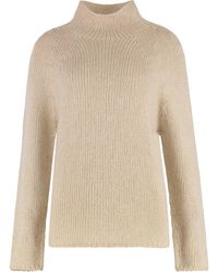 THE (Alphabet) - Cashmere Ribbed Turtleneck - Lyst