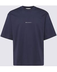Marni - Dark And Cotton T-Shirt - Lyst