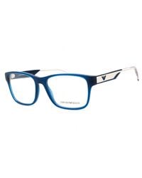 Emporio Armani - Emporio Armani 0Ea3239 Rectangular Acetate Eyeglasses - Lyst