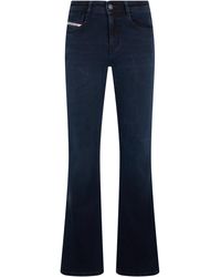 DIESEL - Bell-Bottom Jeans Cotton Flared - Lyst