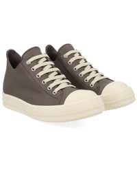Rick Owens - Sneaker Low Sneaks Ram Leather Trainers - Lyst