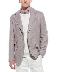 Brunello Cucinelli - Linen & Wool-Blend Blazer - Lyst