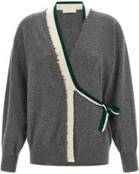 Dries Van Noten - 'Toma' Sweater With Crossed Closure - Lyst