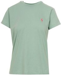 Polo Ralph Lauren - Pony Embroidered Crewneck T-Shirt - Lyst