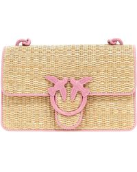 Pinko - Mini Love Bag Light Hand Bags - Lyst