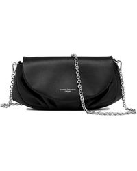 Gianni Chiarini - Adele Leather Clutch Bag With Shoulder Strap - Lyst