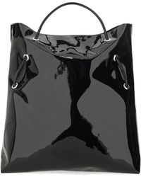 MSGM - Leather Tote Bag - Lyst