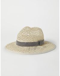 Brunello Cucinelli - Openwork Woven Hat - Lyst