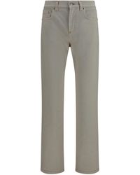 Versace - Tapered Denim Jeans Cotton; Elastane - Lyst