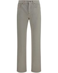 Versace - Tapered Denim Jeans - Lyst