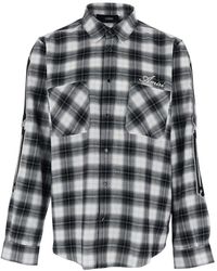 Amiri - Oversized Plaid Shirt - Lyst