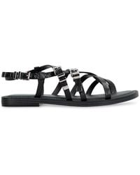 Michael Kors - Darrington Leather Sandals - Lyst