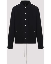 Rick Owens - Snapfront Jacket - Lyst