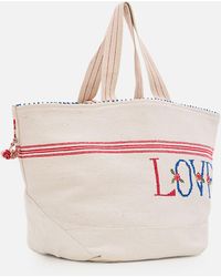 Péro - Canvas Handbag - Lyst