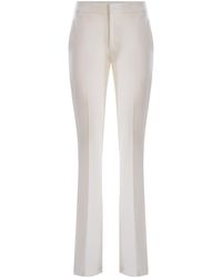 Dondup - Trousers Lexi Made Of Cool Wool - Lyst