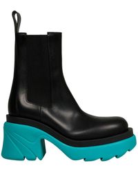 Bottega Veneta - Flash Leather Bootie - Lyst