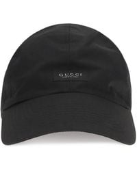 Gucci - Logo Baseball Cap Cotton Hats E Hairbands - Lyst