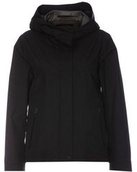 Herno - Hooded Cape Jacket - Lyst