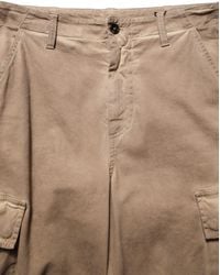 Dolce & Gabbana - Mid Waist Cargo Straight Trouser Pants Cotton Elastane - Lyst