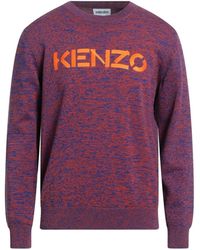 KENZO - Cotton Logo Sweater - Lyst