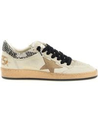 Golden Goose - Goatskin Low Top Sneakers - Lyst