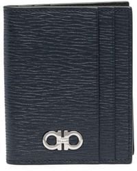 Ferragamo - Logo-plaque Bi-fold Wallet - Lyst