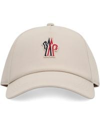 Moncler - Baseball Cap Cotton Hat - Lyst