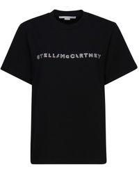 Stella McCartney - T-Shirt With Logo - Lyst