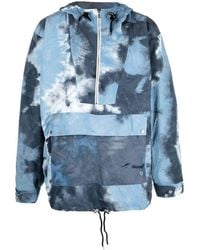 Children of the discordance - Tie-Dye Print Anorak Jacket - Lyst