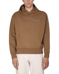 sunflower - Hooded Sweatshirt With Logo Embroidery Cotton Sweatshirts - Lyst