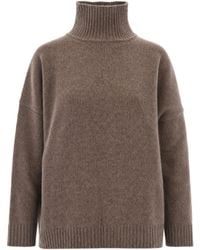 Max Mara - Oversized Turtleneck Sweater - Lyst