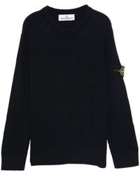 Stone Island - Junior Sweater Virgin Wool - Lyst
