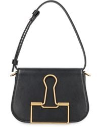 Off-White c/o Virgil Abloh - Skeleton Binder Leather Shoulder Bag Calf; Lining: Cotton Handbags - Lyst