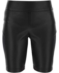 Loewe - Leather And Fabric Leggings - Lyst
