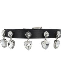 Alessandra Rich - Chocker With Pendent Crystals - Lyst