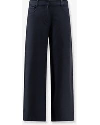 Max Mara - Smmgela Cotton Blend Trousers - Lyst