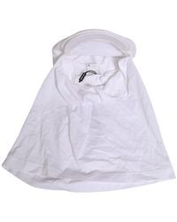 Dolce & Gabbana - Cotton Dg Logo Plaque Baseball Balaclava Hat - Lyst