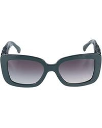 Chanel - Square Frame Sunglasses - Lyst