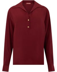Max Mara - Long-Sleeve Polo - Lyst