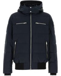 Moose Knuckles - Polyester Cloud Bomber Down Jacket - Lyst