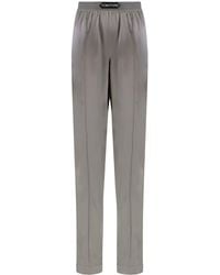 Tom Ford - Silk Trousers - Lyst
