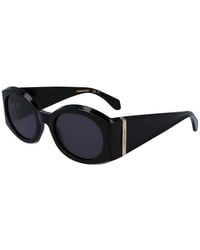 Ferragamo - Salvatore Sunglasses Oval Full Rim, Frame And. Lens Sf2008S001 - Lyst