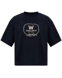 Woolrich - Oversize T-shirt, - Lyst