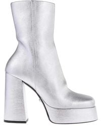 Versace - Aevitas Platform Boots - Lyst