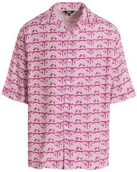Gcds - 'Waved Logo' Shirt - Lyst